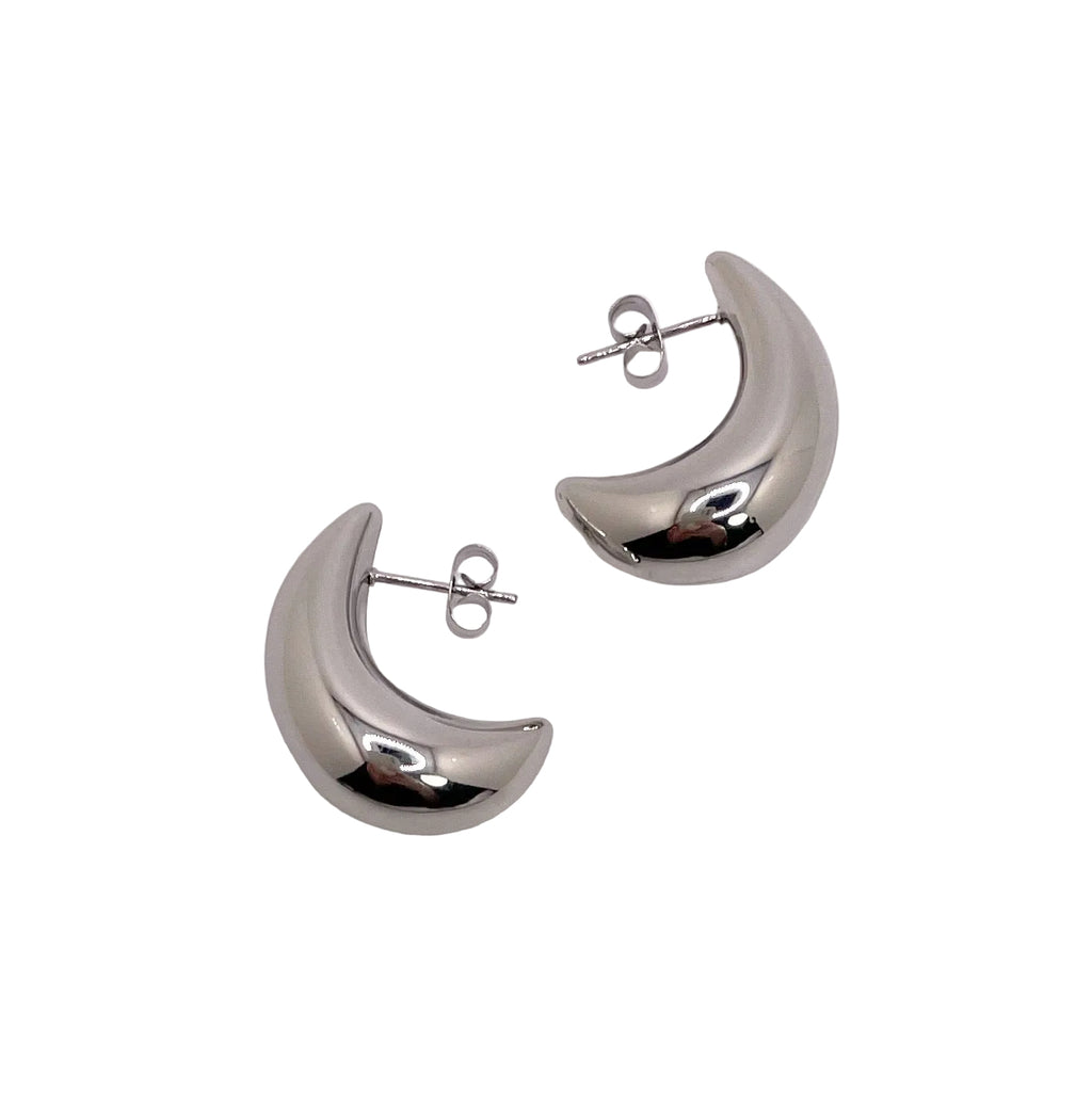 Luna Earrings - Silver