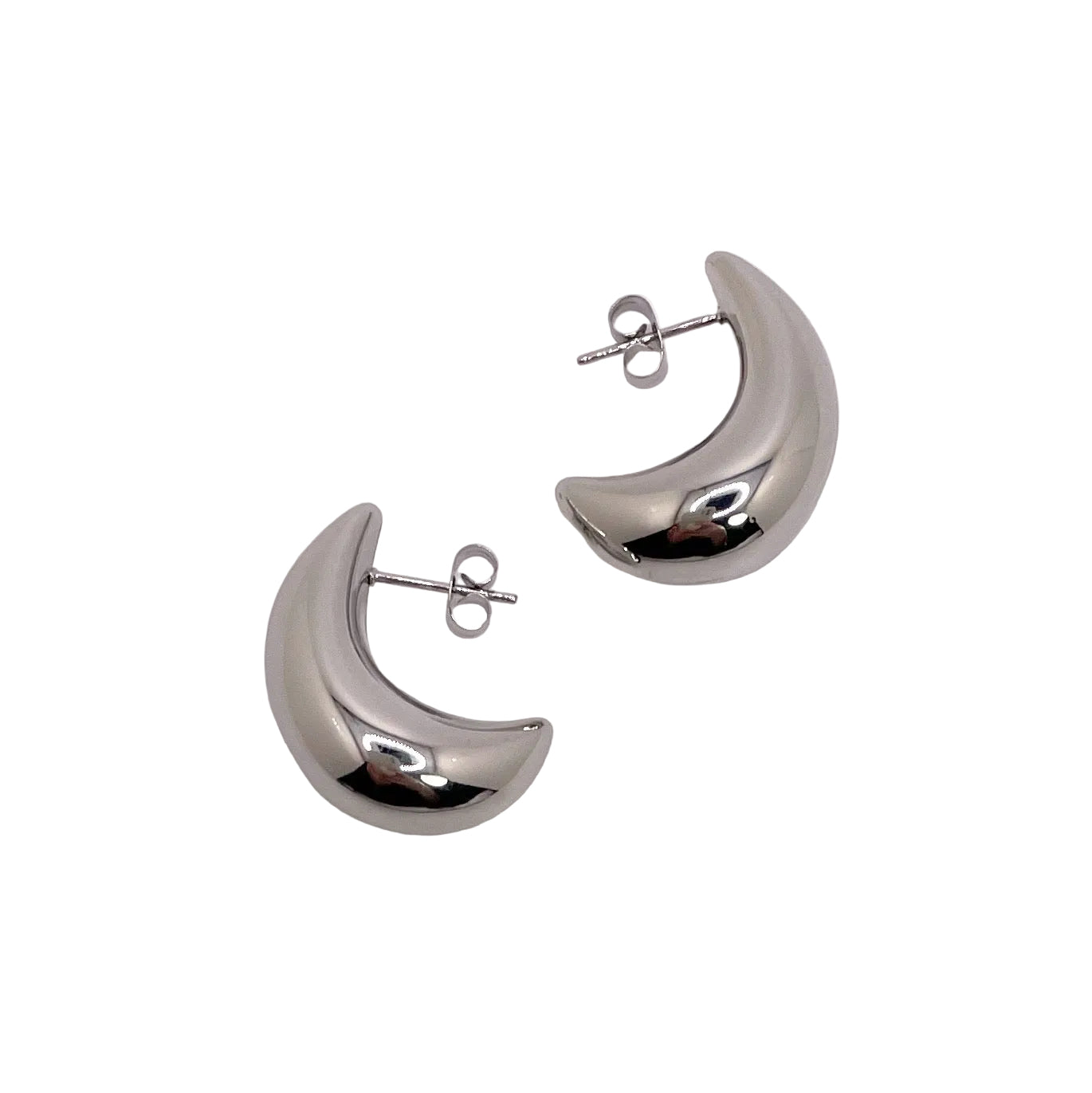Luna Earrings - Silver