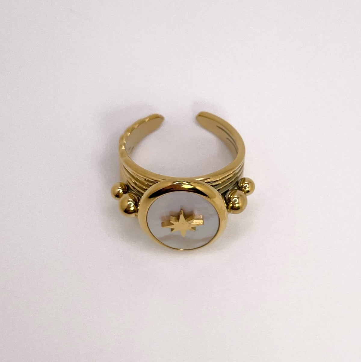 Compass Ring - Gold