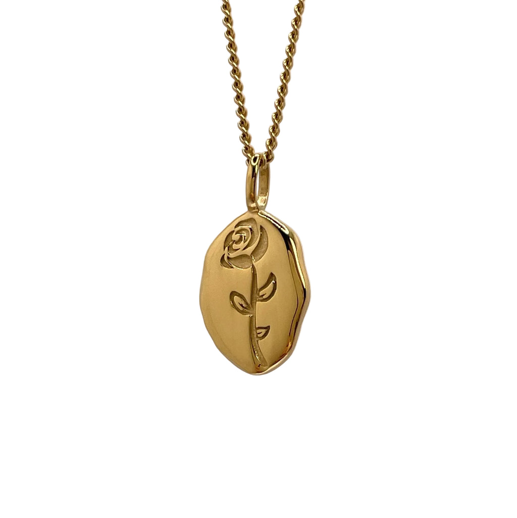The Rose Necklace - Gold