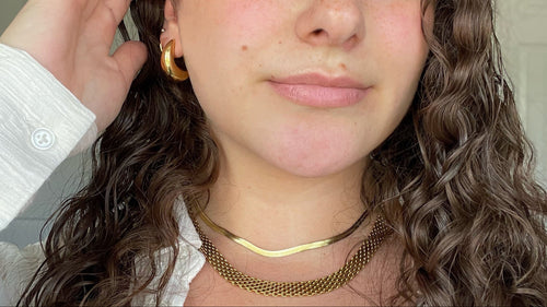 Luna Earrings - Gold