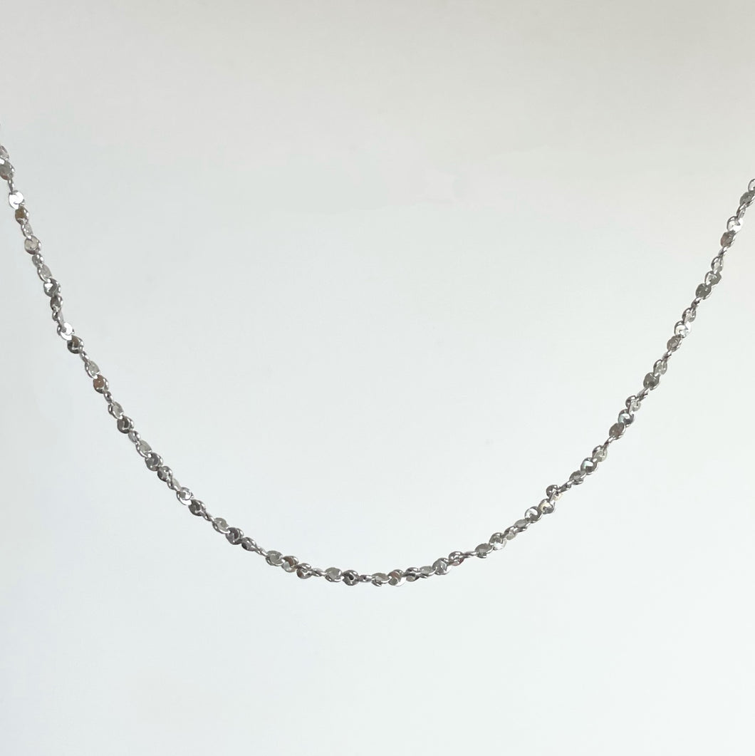 Glitter Chain - Silver