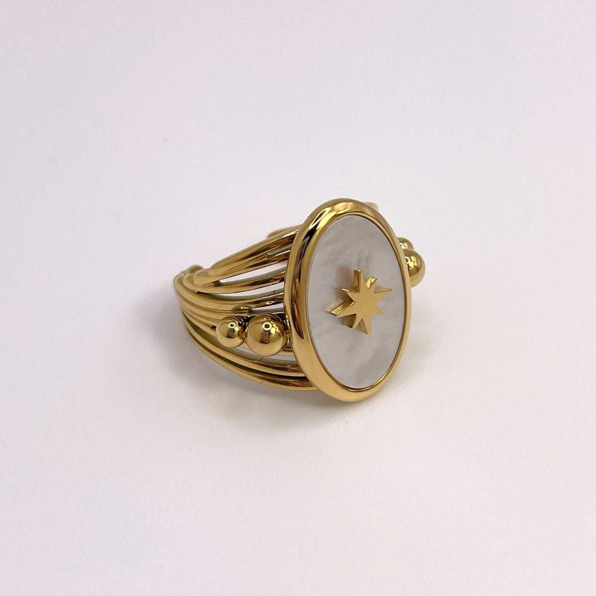 Compass Ring - Gold