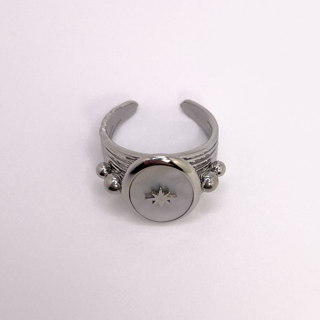 Compass Ring - Silver