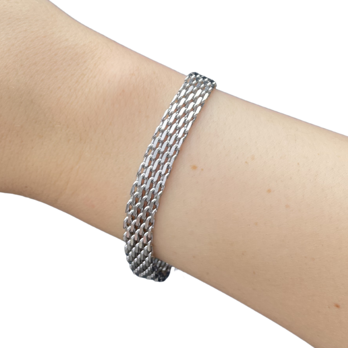 Chunky Chain Link Bracelet - Silver