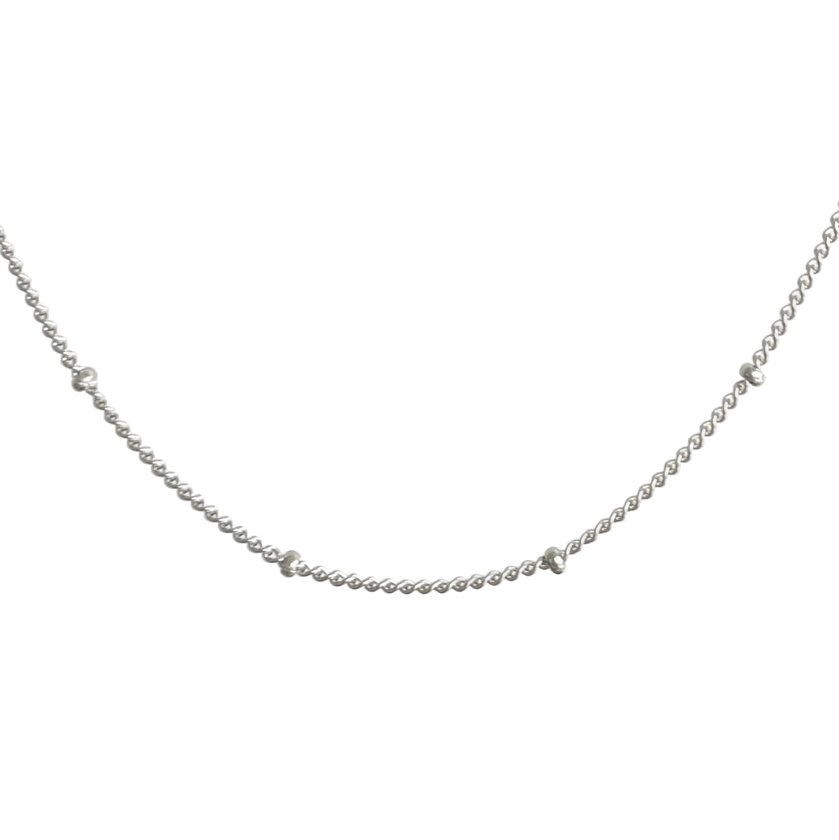 Dainty Satellite Chain - Silver
