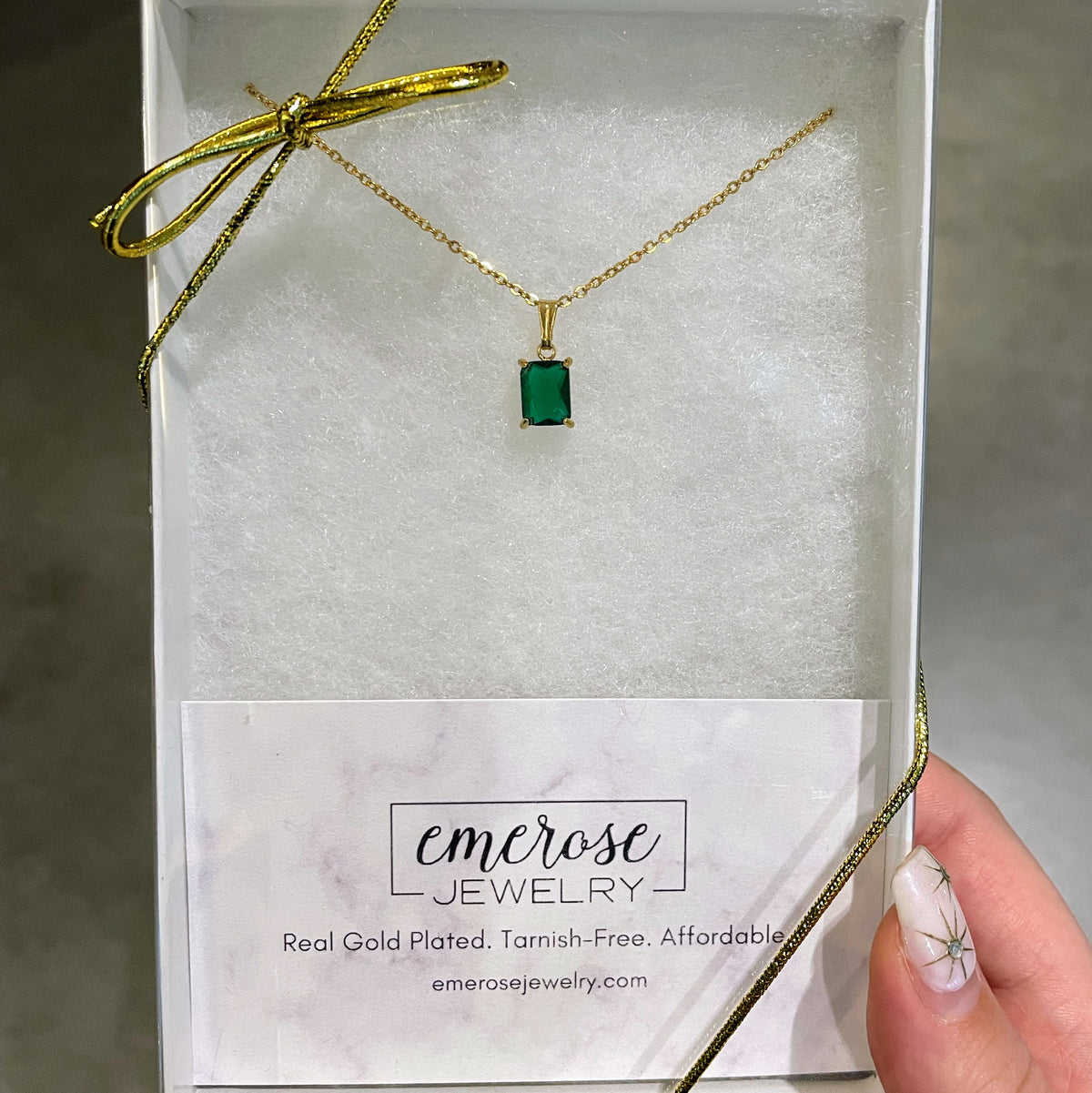 Crystal Drop Necklace