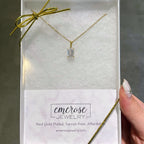 Crystal Drop Necklace