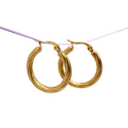 Twisted Hoops - Small