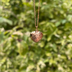 Adeline Pearl Heart Necklace - Gold