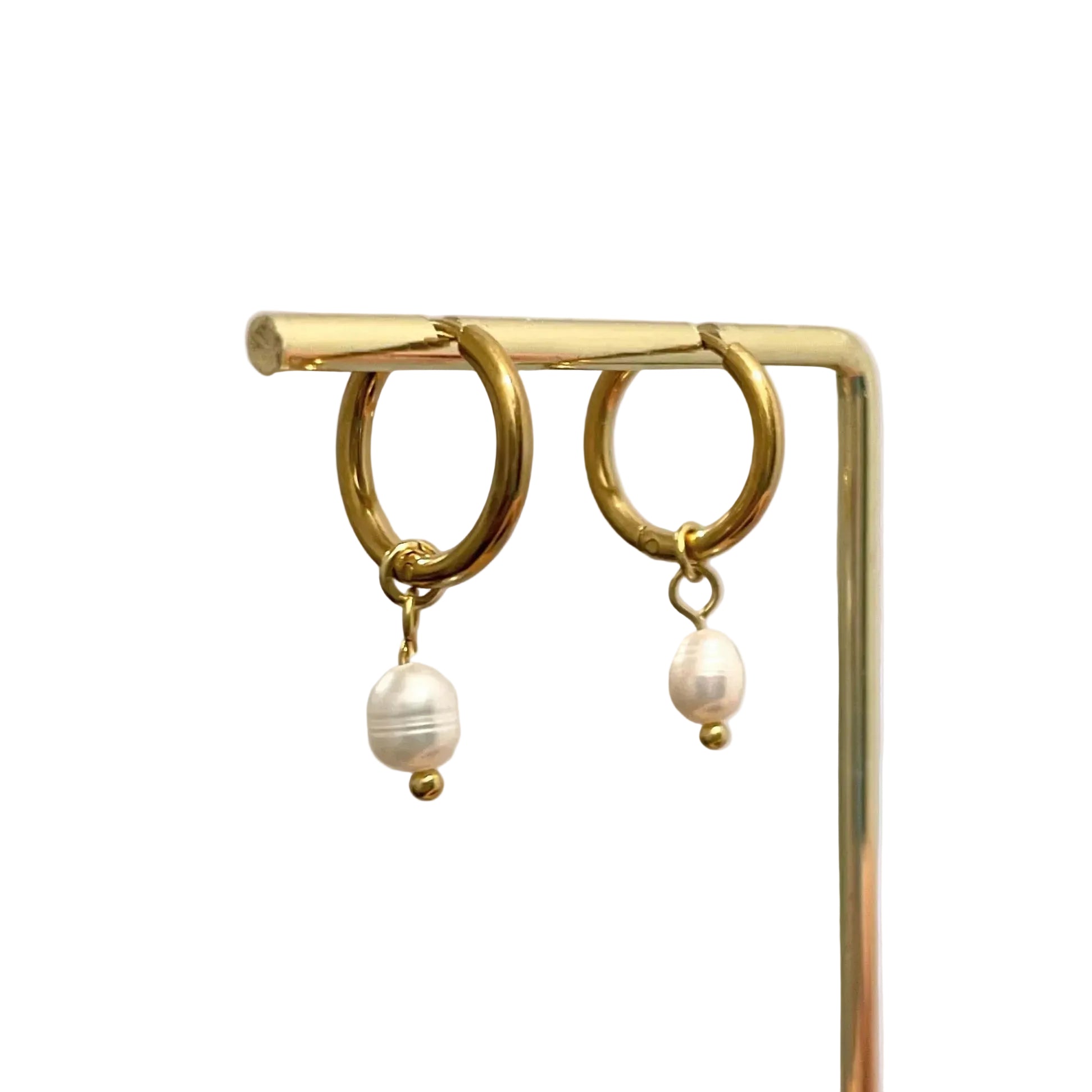 Belle Drop Earrings - Gold