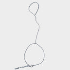 Oval Hand Chain - Silver