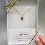 Crystal Drop Necklace