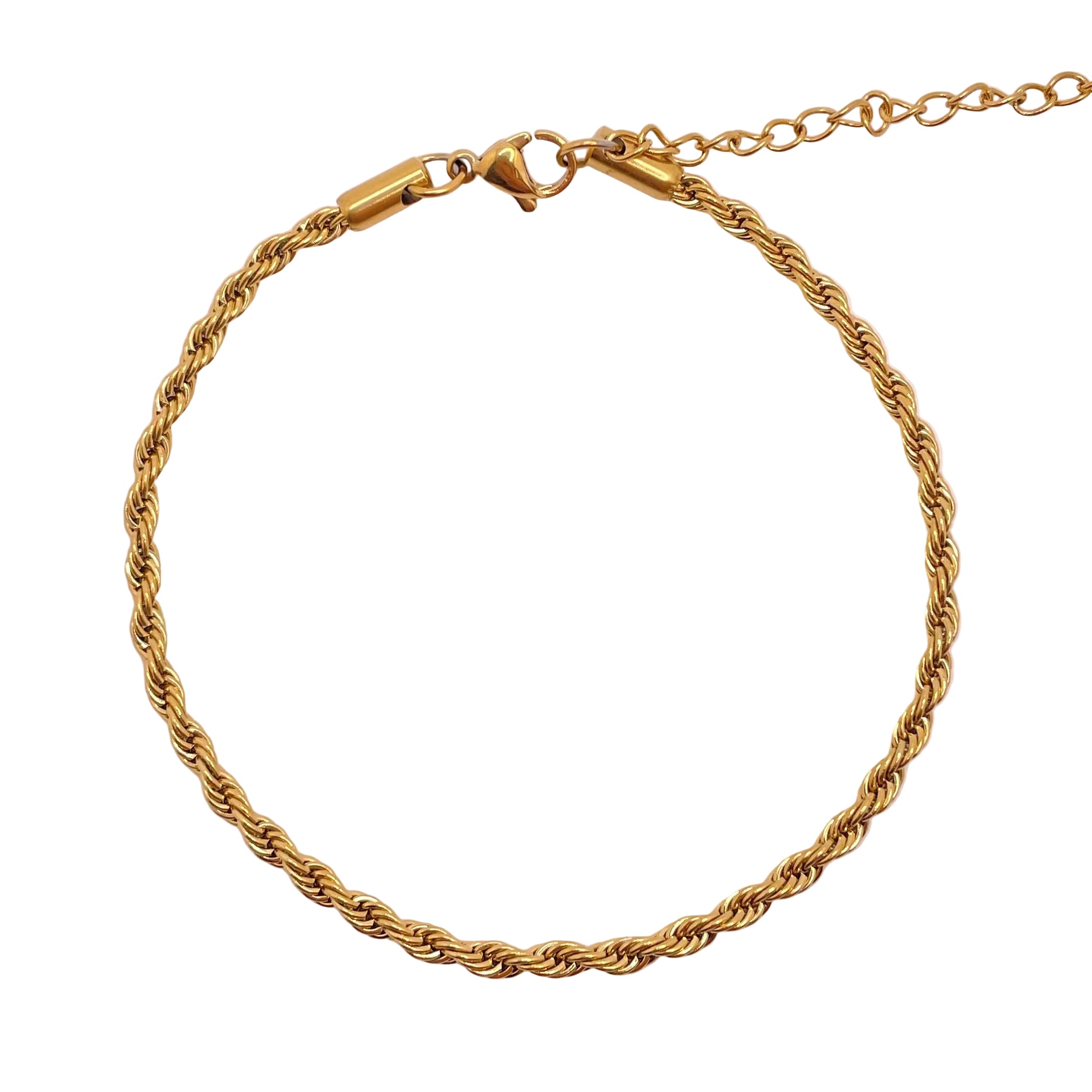 Rope Anklet - Gold