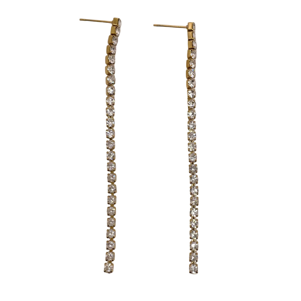 Tennis Drop Earrings