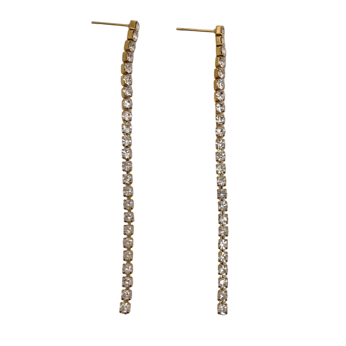 Tennis Drop Earrings