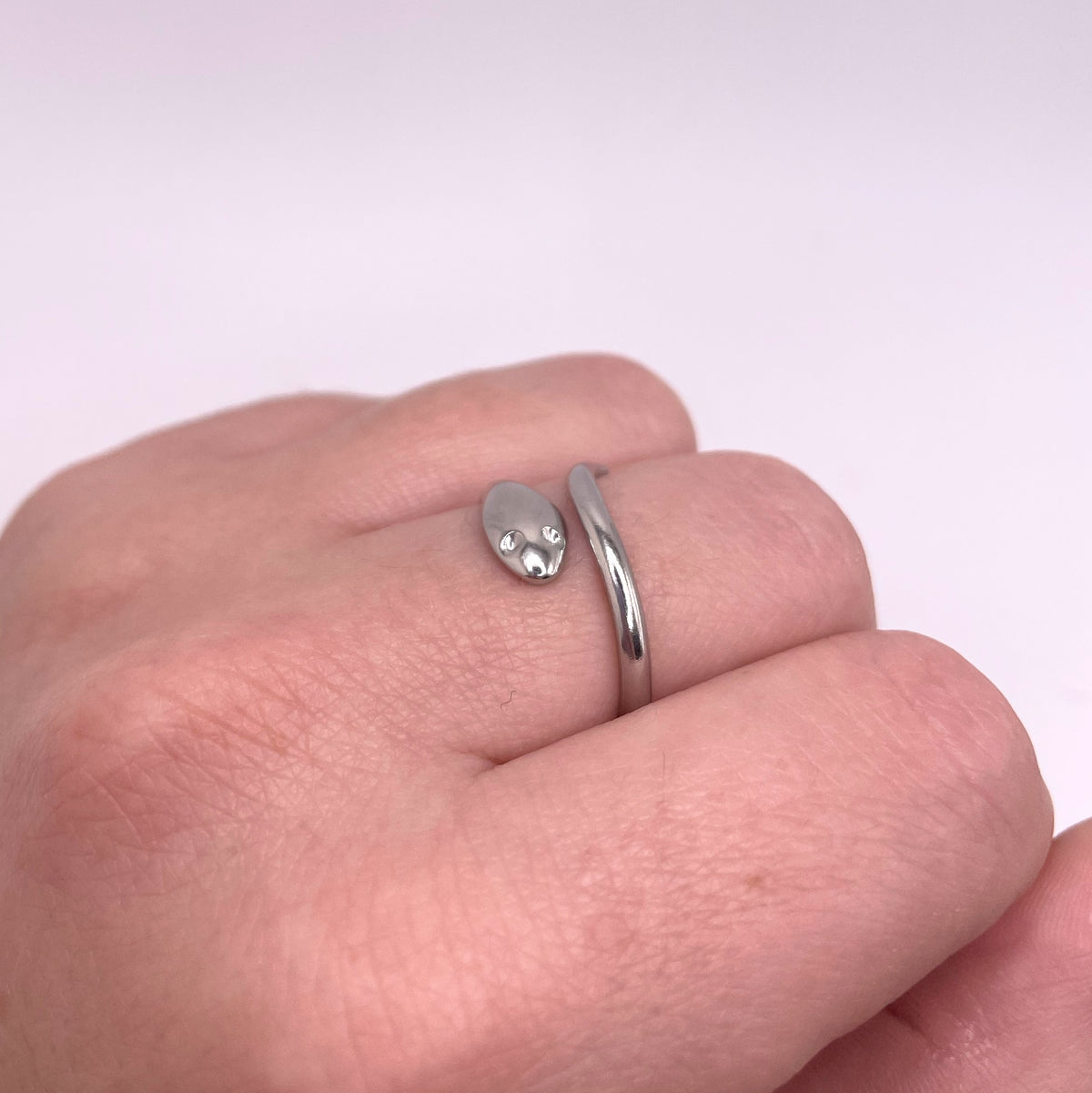 Silver Snake Ring
