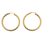 Twisted Hoops - Large