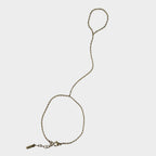 Oval Hand Chain - Gold