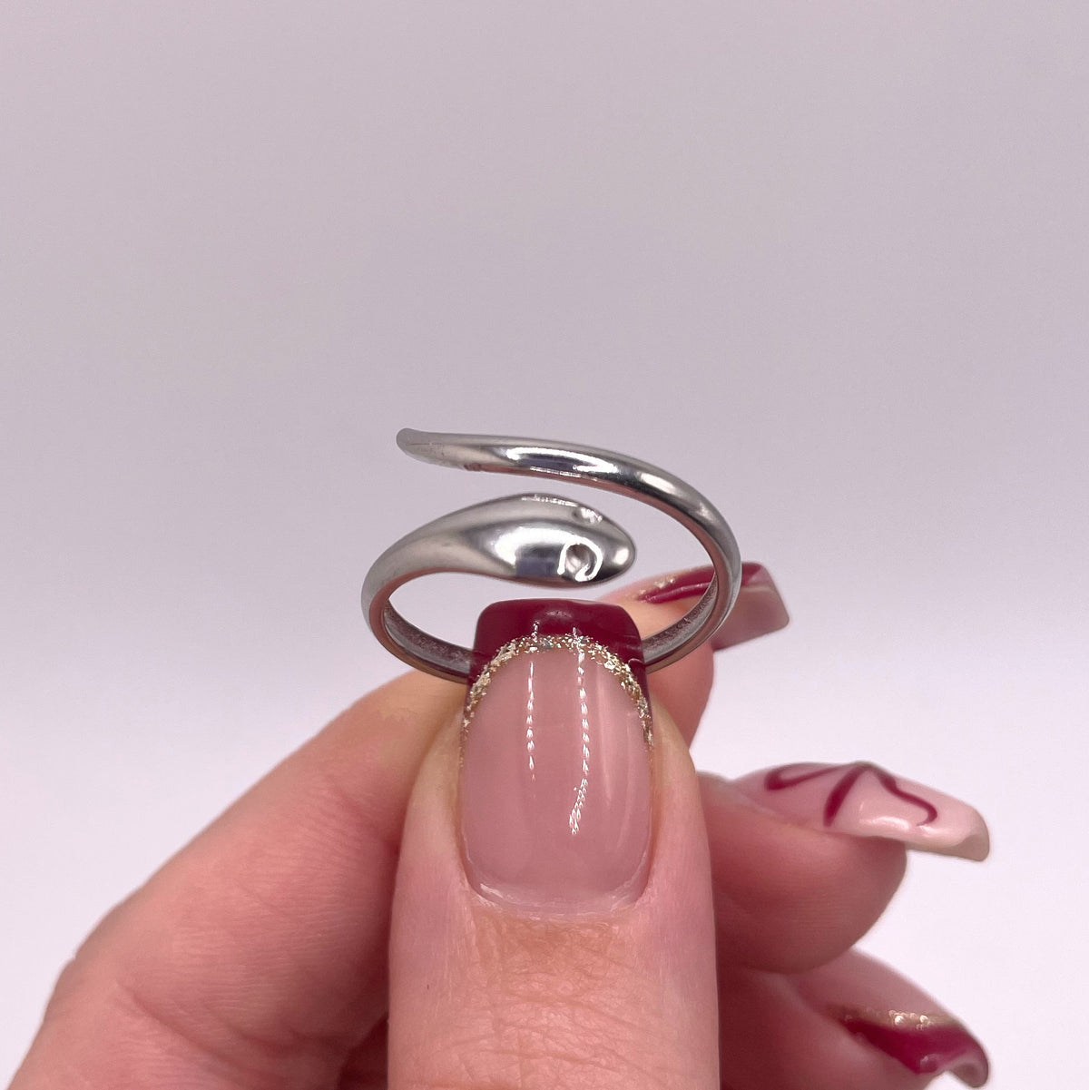 Silver Snake Ring
