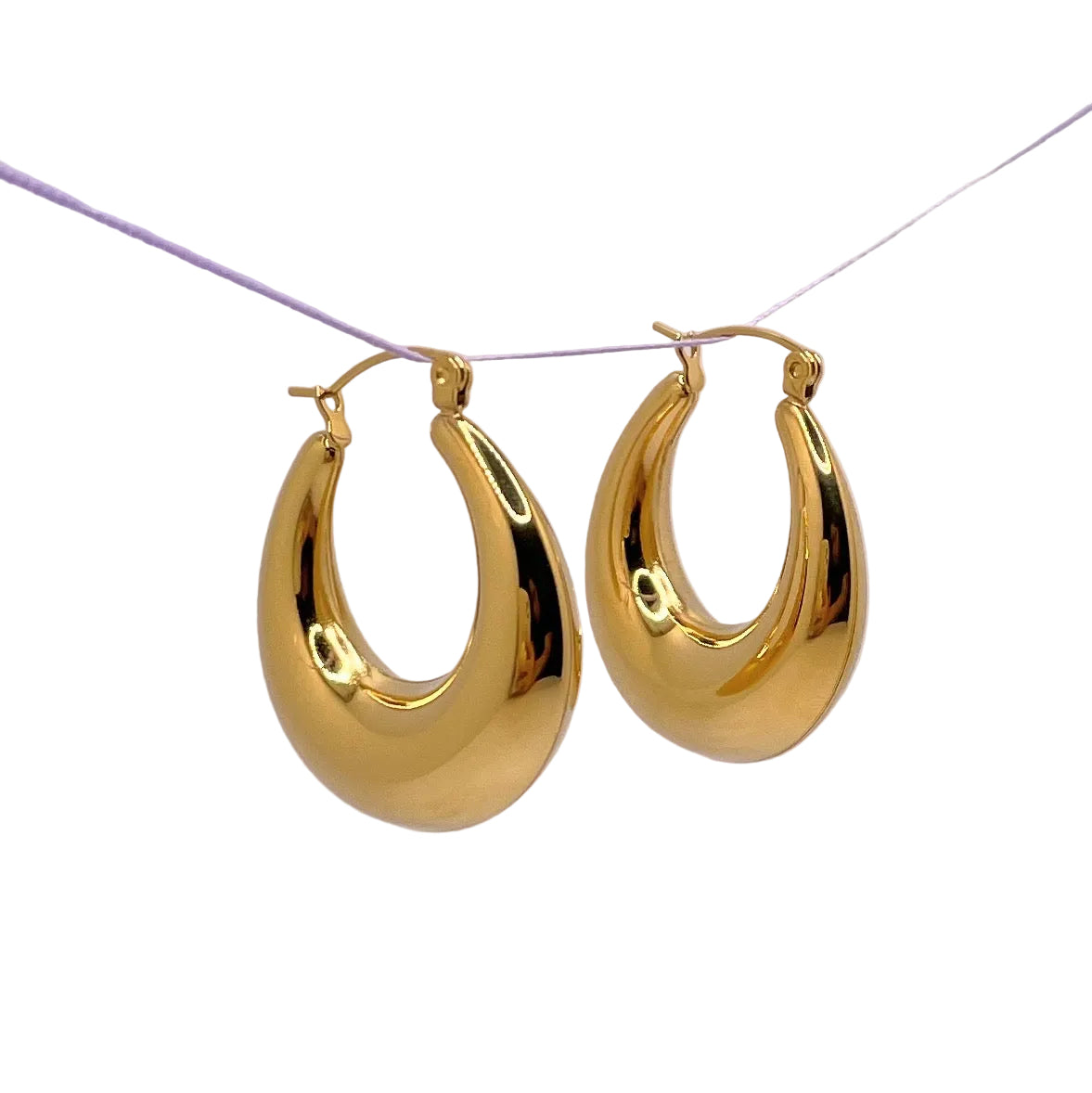 The It-Girl Hoops - Gold