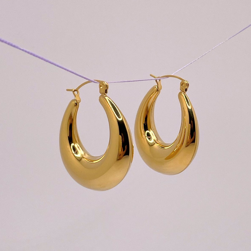 The It-Girl Hoops - Gold