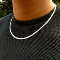 Vienna Necklace 3mm - Silver