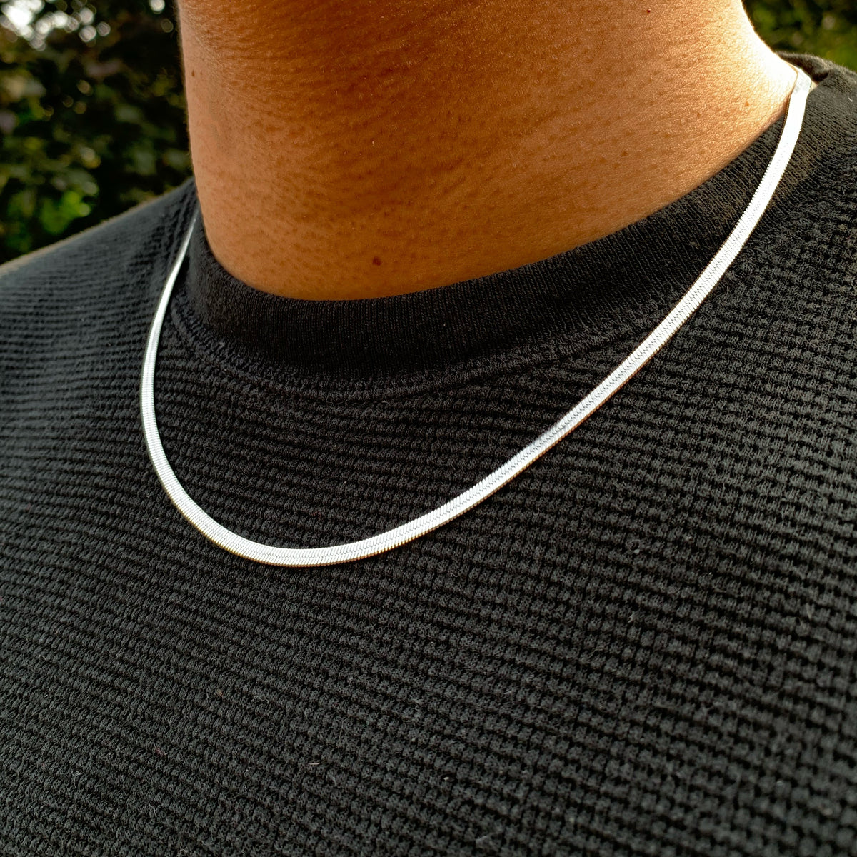 Vienna Necklace 3mm - Silver