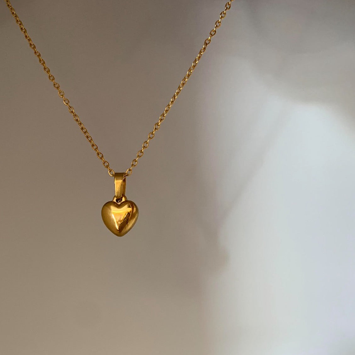 Solid Heart Necklace