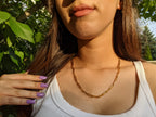 Paperclip Necklace - Gold