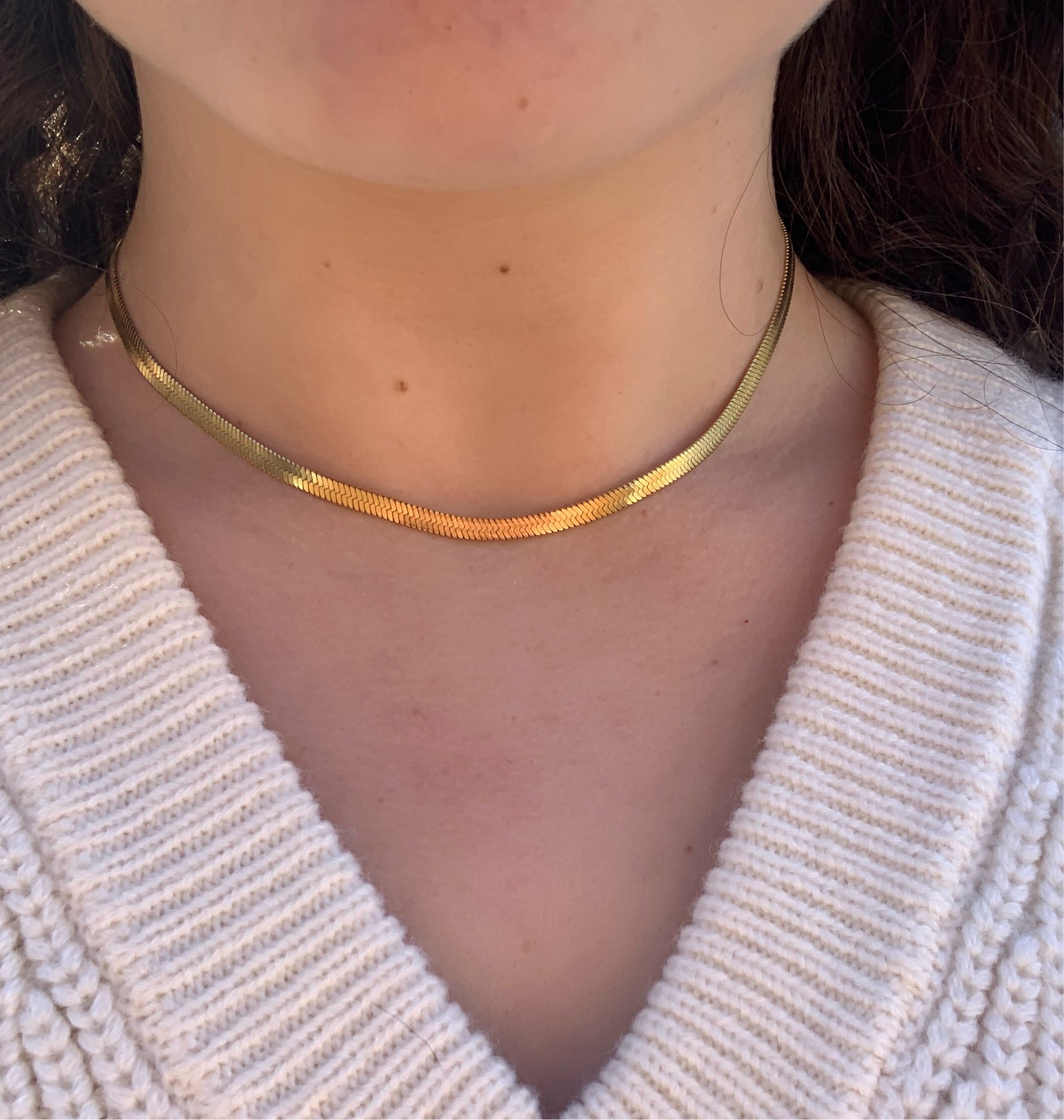 Vienna Necklace 4mm - Gold